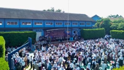 Sederhana Tapi Bermakna, SMPN 1 Cisaga Gelar Perpisahan Tanpa Pungutan. (Foto: Abid/Berandaperistiwa.com)