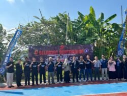 Sinergi Polres Banjar dan STISIP, Turnamen Voli Pelajar Ramaikan HUT Bhayangkara