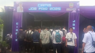 Ciamis Job Fair 2025 Diserbu Ribuan Pelamar, 1.150 Lowongan Diperebutkan
