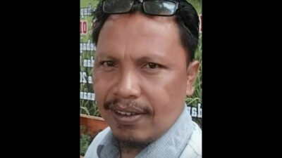 Deni, perwakilan Komite SDN 1 Kalapasawit, menyatakan pihaknya siap melaporkan kasus ini ke kepolisian jika tidak ada penyelesaian konkret oleh Koperasi Mitra Guru Lakbok dalam waktu dekat, Rabu (9/7/2025). (Foto: Ist)