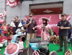 Karnaval HUT RI ke-80 Jayanti Meriah, Doorprize Motor Listrik hingga Hiburan Musik