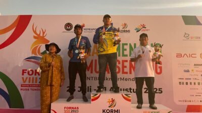 Efek Positif Industri Olahraga Terasa di FORNAS VIII/2025, Ekonomi Bergerak, Ratusan Miliar Berputar. (Foto: Dok. Pelangi Jabar)