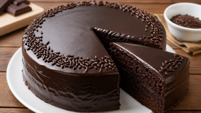 chocolate cake tanpa telur anti gagal