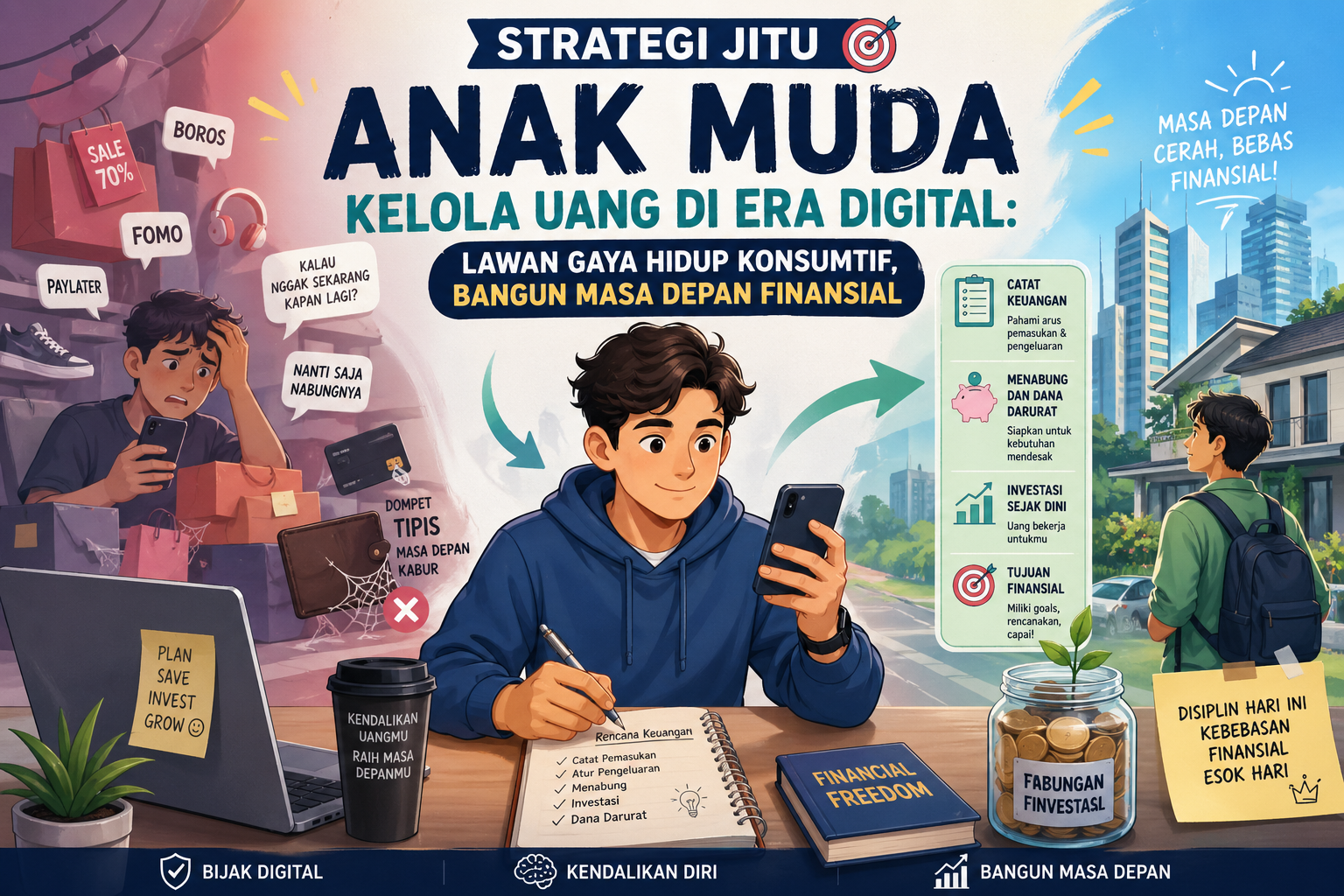 Strategi Jitu Anak Muda Kelola Uang di Era Digital
