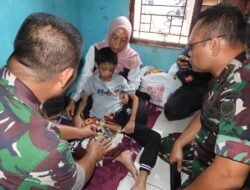 Dandim 0613/Ciamis Lihat Kondisi Anak Korban Kekerasan di Kota Banjar