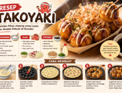 Resep Takoyaki Rumahan Super Lembut, Gurih dan Mudah Dibuat