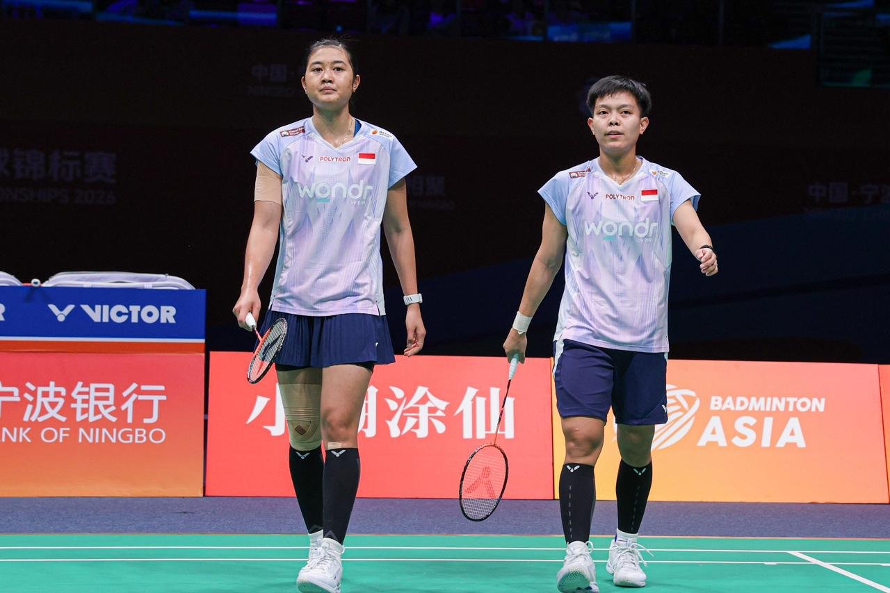 Tiwi/Fadia kalah di Singapore Open 2026