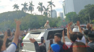 Prabowo Subianto mengahadiri May Day 2026