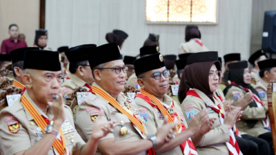 Andra Soni Resmi Pimpin Mabida Pramuka Banten, Tekankan Semangat Pengabdian dan Ketulusan