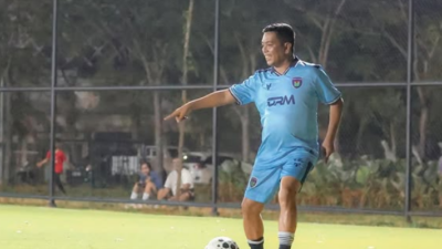 Andra Soni Bantu Persita Old Star Tahan Imbang Tim Eks Timnas di Indomilk Arena