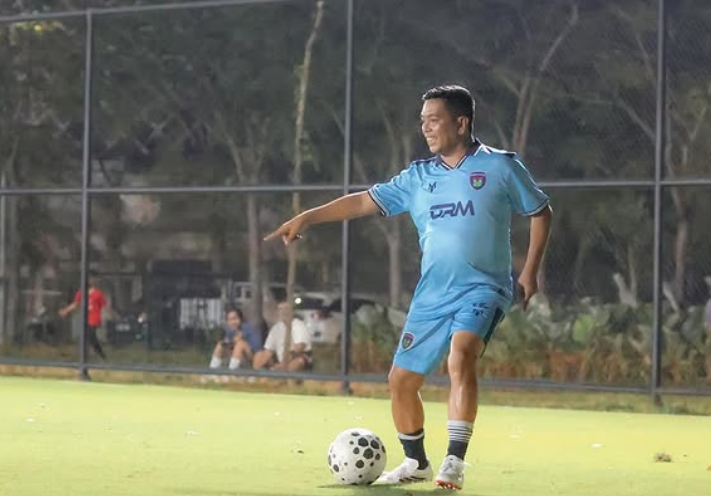 Andra Soni Bantu Persita Old Star Tahan Imbang Tim Eks Timnas di Indomilk Arena