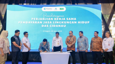 Andra Soni Hidupkan Program PJLH DAS Cidanau, Pasokan Air Industri Cilegon Dijaga