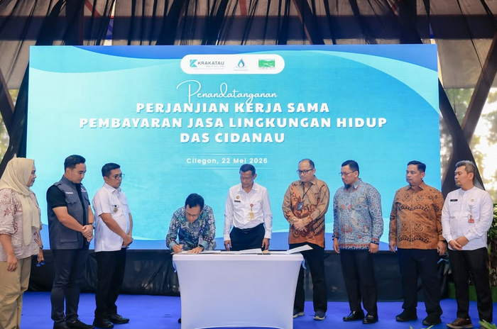 Andra Soni Hidupkan Program PJLH DAS Cidanau, Pasokan Air Industri Cilegon Dijaga
