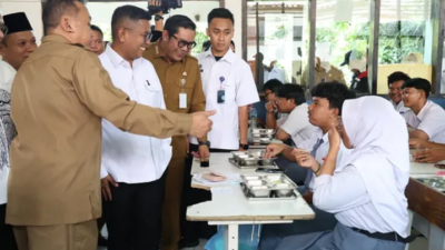 Andra Soni Soroti Kualitas Menu MBG di Sekolah, Tekankan Gizi Siswa Harus Terpenuhi