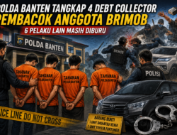 Heboh! Polda Banten Ringkus 4 Debt Collector Pembacok Anggota Brimob, 6 Pelaku Lain Diburu