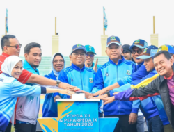 Popda XII dan Peparpeda IX Banten 2026 Dibuka, Andra Soni Dorong Lahirnya Atlet Juara PON 2032