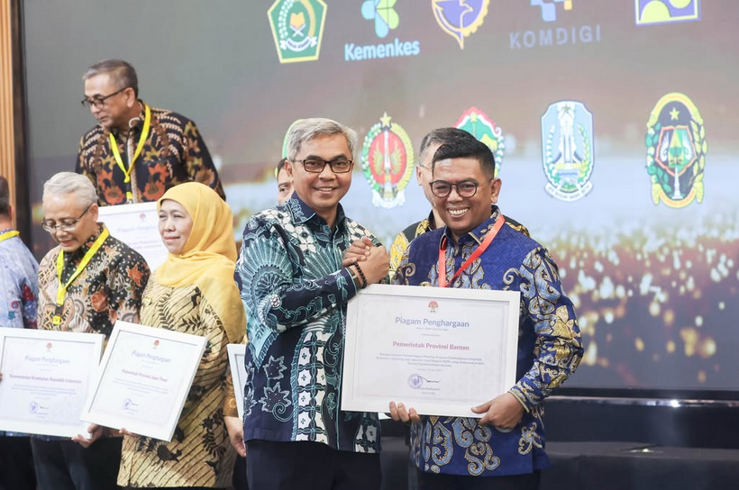 Pemprov Banten Raih Penghargaan KPK, 1.363 ASN Ikuti e-Learning Berintegritas