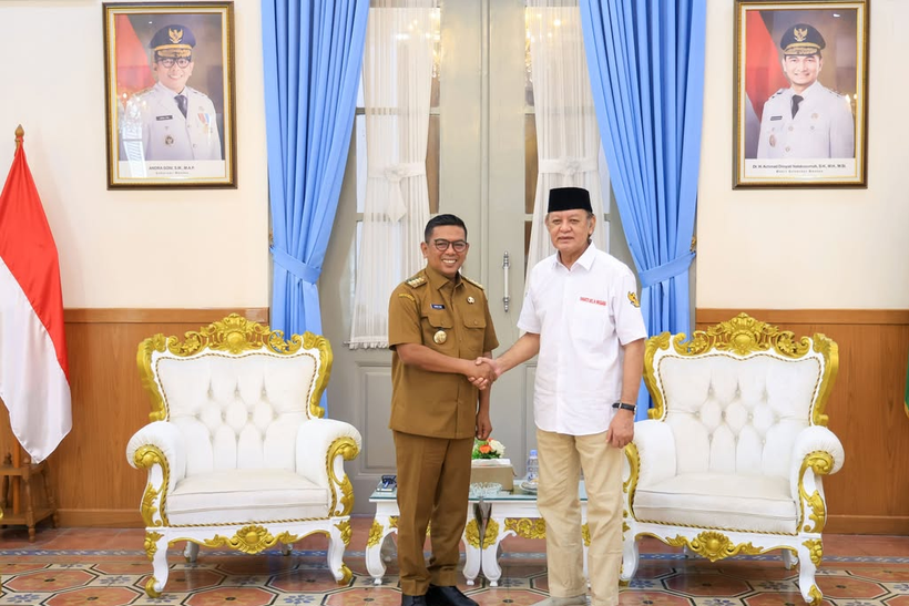 Andra Soni Dorong Banten Jadi Lumbung Pangan Nasional, Padi PS-08 Siap Panen hingga 10 Ton per Hektare