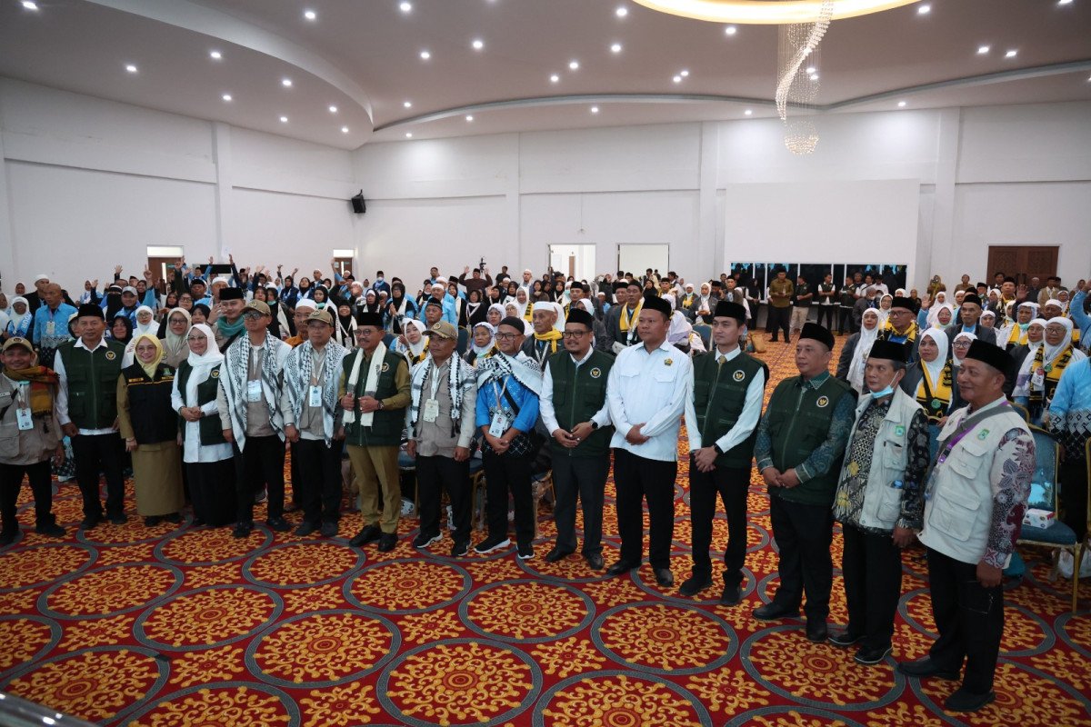 Kloter Pertama Jemaah Haji Banten 2026 Tiba di Grand El Hajj Cipondoh, Catat Sejarah Baru