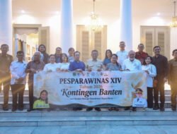 Gubernur Andra Soni Lepas Kontingen Banten ke Pesparawinas XIV 2026